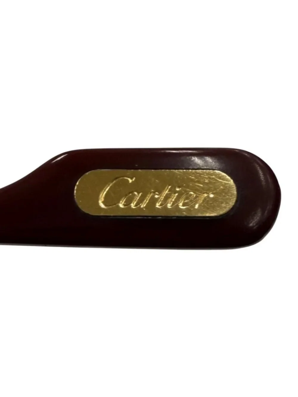 Cartier Vintage Vendome Teardrop Sunglasses Gold Bordeaux Eyewear